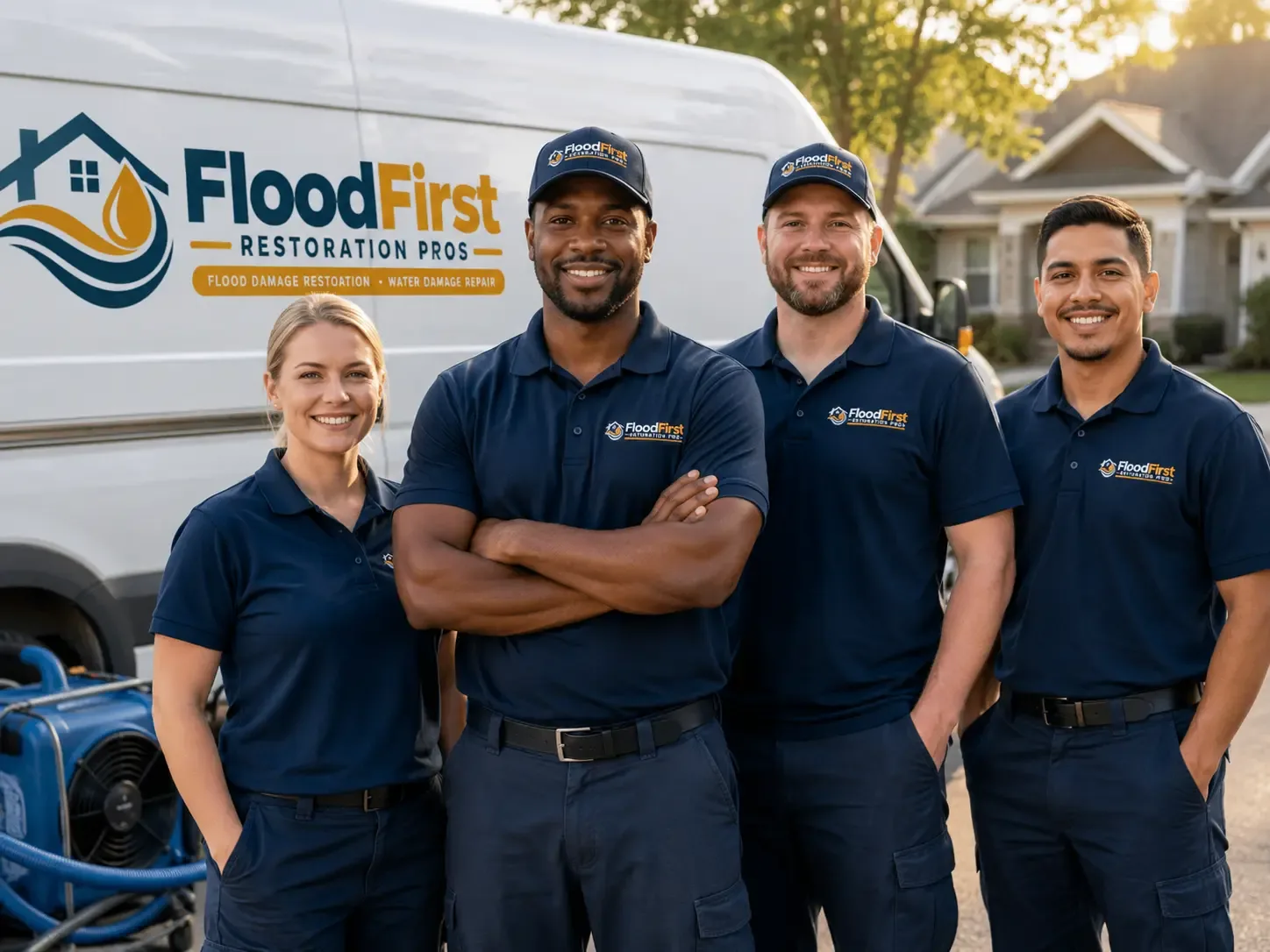 Flood Damage Restoration company in Gotham, WI
